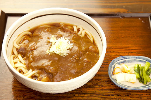 画像:カレーうどん・そば