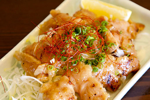 画像:塩ダレ炭火焼き鳥